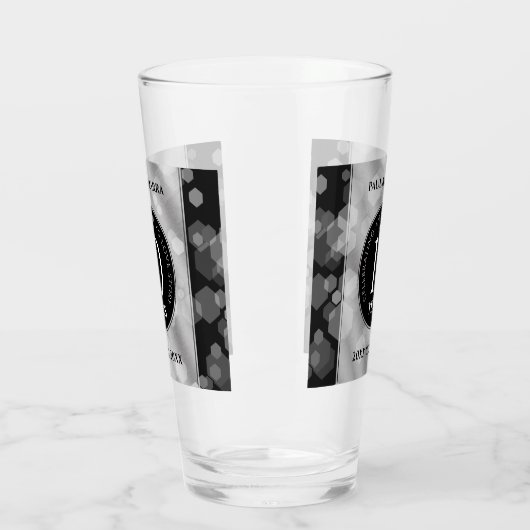 エレガント第10回ティン結婚ズ記念日お祝い タンブラーグラス (左)