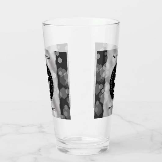 エレガント第10回ティン結婚ズ記念日お祝い タンブラーグラス (右)