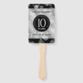 エレガント第10回ティン結婚ズ記念日お祝い ハンドファン (正面)