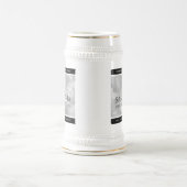 エレガント第10回ティン結婚ズ記念日お祝い ビールジョッキ (中央)