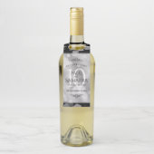 エレガント第10回ティン結婚ズ記念日お祝い ボトルネックタグ (ボトル)