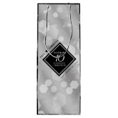 エレガント第10回ティン結婚ズ記念日お祝い ワインギフトバッグ (裏面)