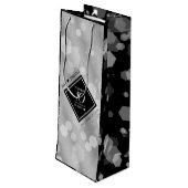 エレガント第10回ティン結婚ズ記念日お祝い ワインギフトバッグ (裏面アングル)