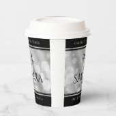 エレガント第10回ティン結婚ズ記念日お祝い 紙コップ (左)