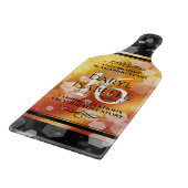 エレガント第16回ゴールデン・トパ結婚ス記念日 カッティングボード (角)