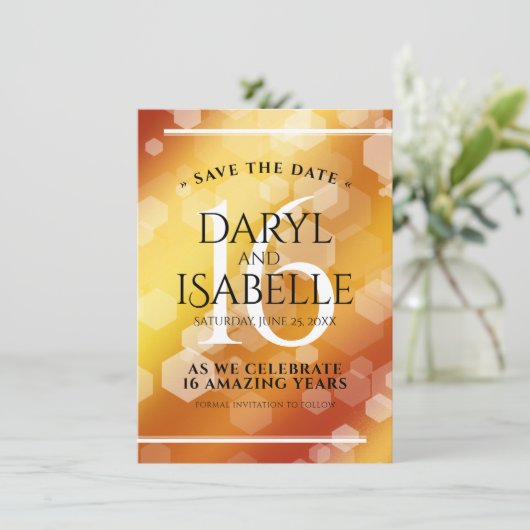 エレガント第16回ゴールデン・トパ結婚ス記念日 セーブザデート (スタンド正面)