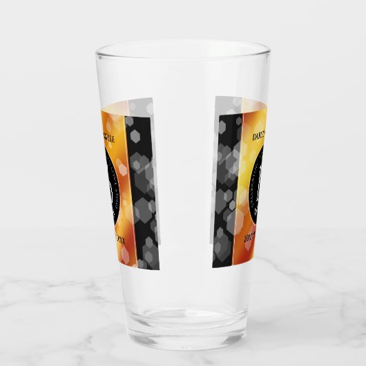 エレガント第16回ゴールデン・トパ結婚ス記念日 タンブラーグラス (左)