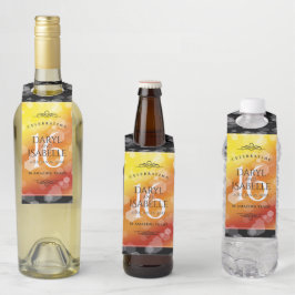 エレガント第16回ゴールデン・トパ結婚ス記念日 ボトルネックタグ