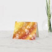 エレガント第16回23回トパーズ結婚記念日 サンキューカード (裏面)