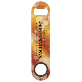 エレガント第16回23回トパーズ結婚記念日 スピード栓抜き