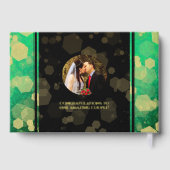 エレガント第19回ジェイド結婚記念日お祝い ゲストブック (裏面)