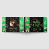 エレガント第19回ジェイド結婚記念日お祝い ゲストブック (全面)