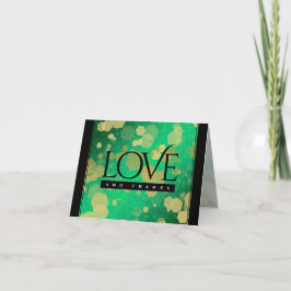 エレガント第19回ジェイド結婚記念日お祝い サンキューカード