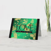 エレガント第19回ジェイド結婚記念日お祝い サンキューカード (正面)