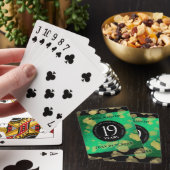 エレガント第19回ジェイド結婚記念日お祝い トランプ (インサイチュ)