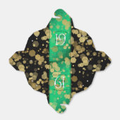 エレガント第19回ジェイド結婚記念日お祝い フェイバーボックス (折り畳みなし)