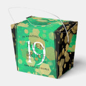 エレガント第19回ジェイド結婚記念日お祝い フェイバーボックス (裏面サイド)