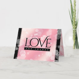 エレガント第2回5バラクォーツ結婚周年記念 サンキューカード