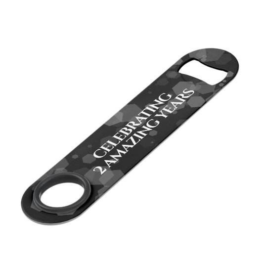 エレガント第2回5バラクォーツ結婚周年記念 スピード栓抜き (裏面アングル)