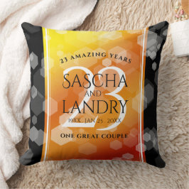 エレガント第23回帝国トパ結婚ス記念日 クッション
