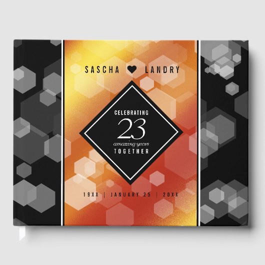 エレガント第23回帝国トパ結婚ス記念日 ゲストブック (正面)