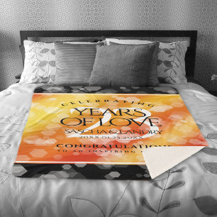 エレガント第23回帝国トパ結婚ス記念日 シェルパブランケット