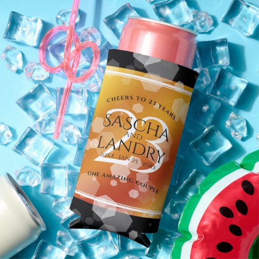 エレガント第23回帝国トパ結婚ス記念日 スリム缶クーラー (インサイチュ 夏)