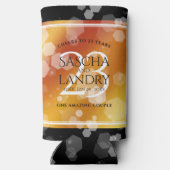 エレガント第23回帝国トパ結婚ス記念日 スリム缶クーラー (裏面)