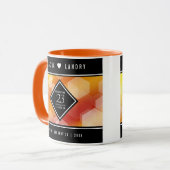 エレガント第23回帝国トパ結婚ス記念日 マグカップ (正面左)