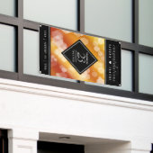 エレガント第23回帝国トパ結婚ス記念日 横断幕 (ビルの外側)