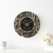 エレガント第25結婚回忌 ラージ壁時計 (ホーム)