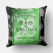 エレガント第38回エメ結婚ラルド クッション (裏面)