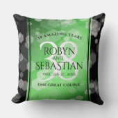 エレガント第38回エメ結婚ラルド クッション (正面)