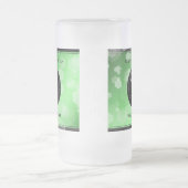 エレガント第38回エメ結婚ラルド フロストグラスビールジョッキ (中央)