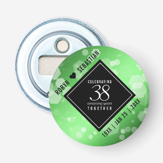 エレガント第38回エメ結婚ラルド 栓抜き (正面)