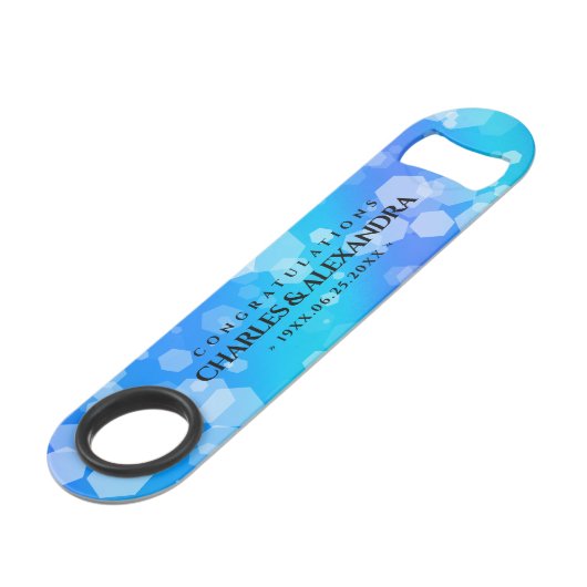 エレガント第41回ブルー・トパ結婚ス記念日 スピード栓抜き (正面アングル)