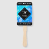 エレガント第41回ブルー・トパ結婚ス記念日 ハンドファン (正面)