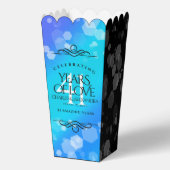 エレガント第41回ブルー・トパ結婚ス記念日 フェイバーボックス (裏面)