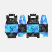 エレガント第41回ブルー・トパ結婚ス記念日 フェイバーボックス (折り畳みなし)