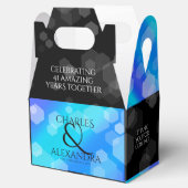 エレガント第41回ブルー・トパ結婚ス記念日 フェイバーボックス (オープン)