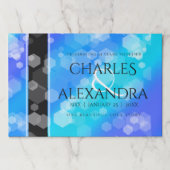 エレガント第41回ブルー・トパ結婚ス記念日 ペーパーパッド (正面)