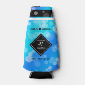 エレガント第41回ブルー・トパ結婚ス記念日 ボトルクーラー (正面)