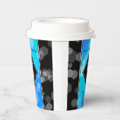 エレガント第41回ブルー・トパ結婚ス記念日 紙コップ (右)