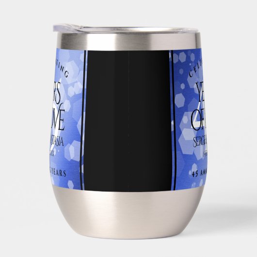 エレガント第45回サファ結婚イア記念日 (右面)