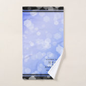 エレガント第45回サファ結婚イア記念日 バスタオルセット (ハンドタオル)