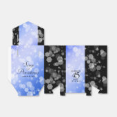 エレガント第45回サファ結婚イア記念日 フェイバーボックス (折り畳みなし)