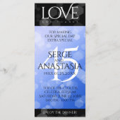 エレガント第45回サファ結婚イア記念日 メニュー (裏面)