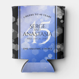 エレガント第45回サファ結婚イア記念日 缶クーラー