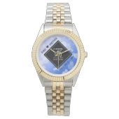 エレガント第45回サファ結婚イア記念日 腕時計 (正面)