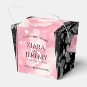 エレガント第5バラクォー結婚ツ記念日 フェイバーボックス (裏面サイド)